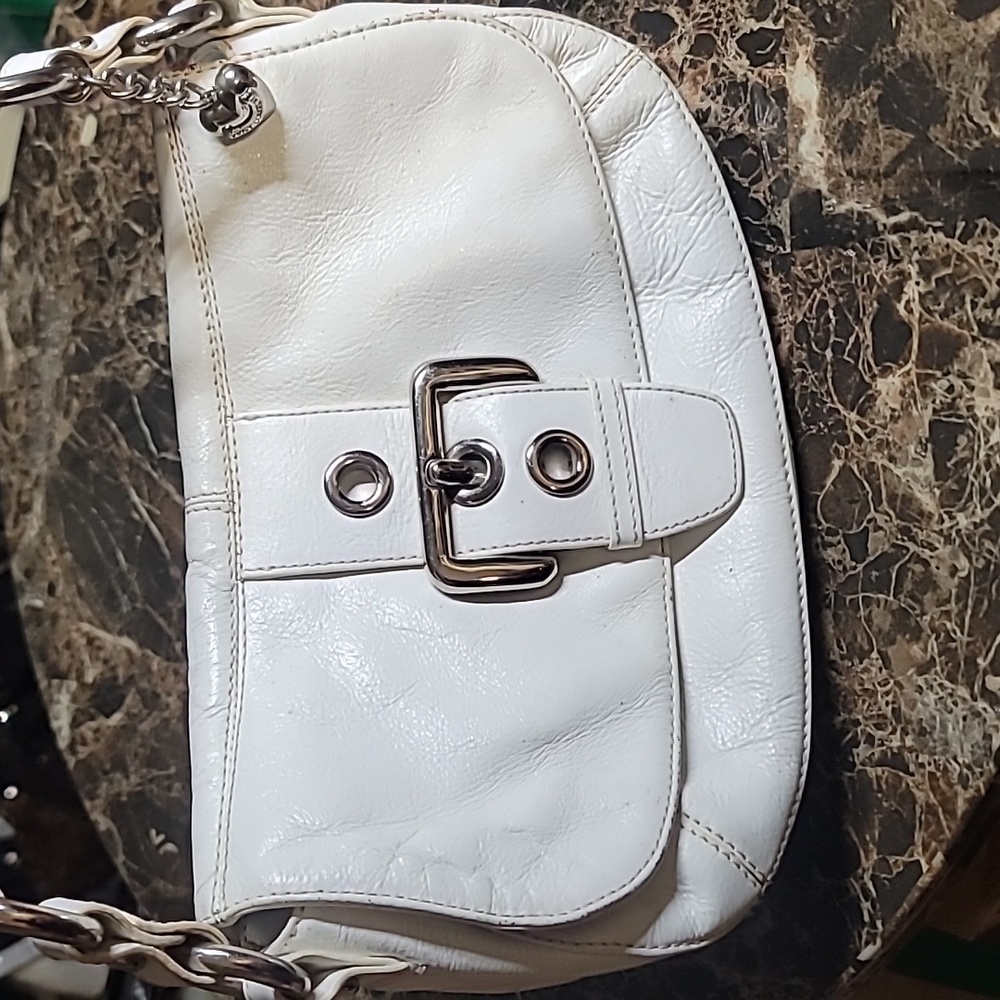 Vintage Juicy Couture white purse hand bag